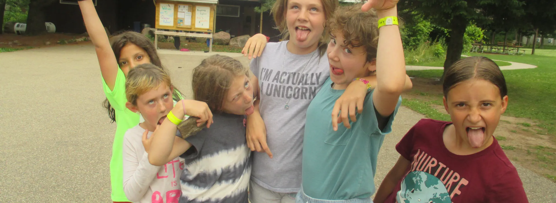 silly faces group pciture