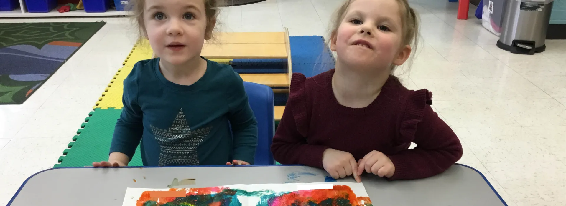 smiling with their art